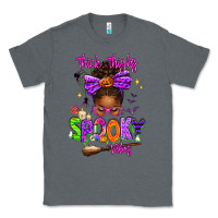 Charcoal Heather Thick Thighs Spooky Vibes Classic Tee - texasbilliewilder