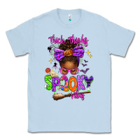 Dusty Blue Thick Thighs Spooky Vibes Classic Tee - texasbilliewilder