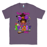 Lavender Thick Thighs Spooky Vibes Classic Tee - texasbilliewilder