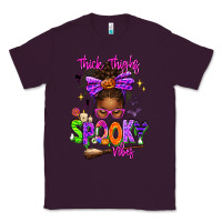 Plum Thick Thighs Spooky Vibes Classic Tee - texasbilliewilder