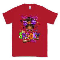 Red Thick Thighs Spooky Vibes Classic Tee - texasbilliewilder