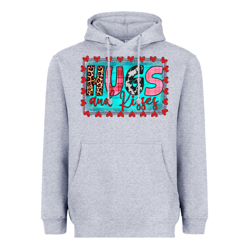 Hugs And Kisses Heavyweight Hoodie by JahusDesignShop | Teevron