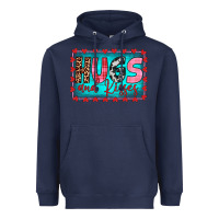 Navy hugs and kisses Heavyweight Hoodie - JahusDesignShop
