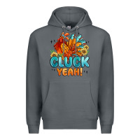 Rock cluck yeah Premium Hoodie - MaliasSmallBusiness