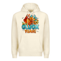 Sandshell cluck yeah Premium Hoodie - MaliasSmallBusiness