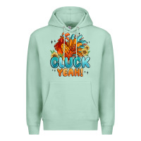 Seafoam cluck yeah Premium Hoodie - MaliasSmallBusiness