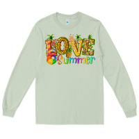 Matcha love summer with pineapple Long Sleeve Tee - texasbilliewilder