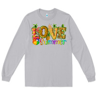 Moon Dust love summer with pineapple Long Sleeve Tee - texasbilliewilder