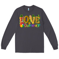 Smoke love summer with pineapple Long Sleeve Tee - texasbilliewilder