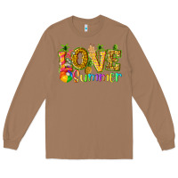 Toasted Coconut love summer with pineapple Long Sleeve Tee - texasbilliewilder
