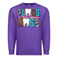 Purple floss boss Premium Sweatshirt - AdoDesignShop