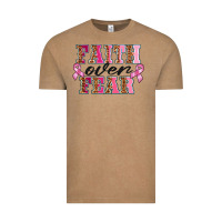 Vintage Coffee faıth over fear Vintage Tee - BarkalooDesign