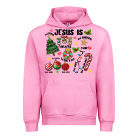 Fuchsia Pink religious christmas Urban Hoodie - MaliasSmallBusiness