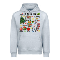 Heather Grey religious christmas Urban Hoodie - MaliasSmallBusiness