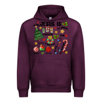 Mauve Wine religious christmas Urban Hoodie - MaliasSmallBusiness