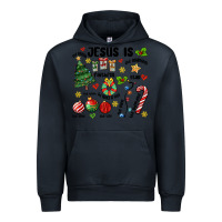 Navy religious christmas Urban Hoodie - MaliasSmallBusiness