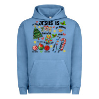 Pigment Pebble Blue religious christmas Urban Hoodie - MaliasSmallBusiness