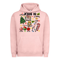 Pigment Salmon religious christmas Urban Hoodie - MaliasSmallBusiness