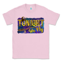 Bubblegum Pink Tonight We Fly Classic Tee - texasbilliewilder