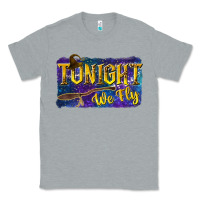 Heather Grey Tonight We Fly Classic Tee - texasbilliewilder