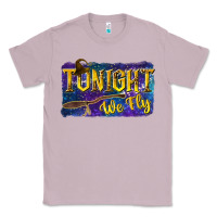 Lilac Tonight We Fly Classic Tee - texasbilliewilder