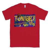 Red Tonight We Fly Classic Tee - texasbilliewilder