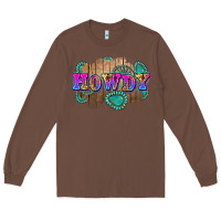 Chestnut howdy Long Sleeve Tee - Zillion Design Studio