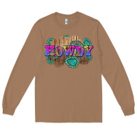 Toasted Coconut howdy Long Sleeve Tee - Zillion Design Studio
