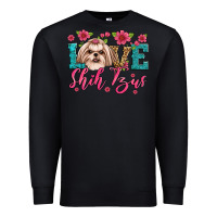 Black love shih tzus Premium Sweatshirt - Artiststas