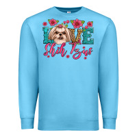 Ocean Blue love shih tzus Premium Sweatshirt - Artiststas