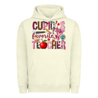 Pigment Pistachio cupids favorite teacher Urban Hoodie - NancyCooperArtShop