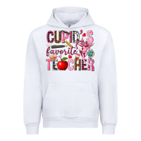 White cupids favorite teacher Urban Hoodie - NancyCooperArtShop