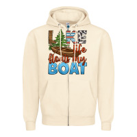 Sandshell lake life floats my boat Zipper Hoodie - HRA Design Shop