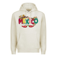 Oatmeal Heather mexico Premium Hoodie - MaliasSmallBusiness