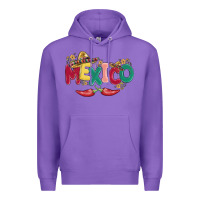 Purple mexico Premium Hoodie - MaliasSmallBusiness