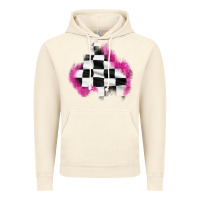 Vintage Artic race flag glitter patch Vintage Hoodie - AdoDesignShop