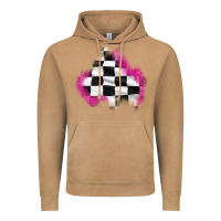 Vintage Camel race flag glitter patch Vintage Hoodie - AdoDesignShop