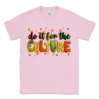 Bubblegum Pink do it for the culture Classic Tee - Zillion Design Studio