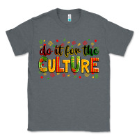 Charcoal Heather do it for the culture Classic Tee - Zillion Design Studio