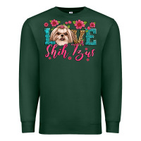 Sports Green love shih tzus Premium Sweatshirt - Artiststas