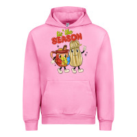 Fuchsia Pink tis' the season mexican food Urban Hoodie - MaliasSmallBusiness