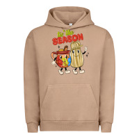 Pigment Burro tis' the season mexican food Urban Hoodie - MaliasSmallBusiness