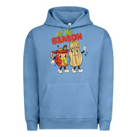 Pigment Pebble Blue tis' the season mexican food Urban Hoodie - MaliasSmallBusiness
