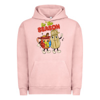 Pigment Salmon tis' the season mexican food Urban Hoodie - MaliasSmallBusiness