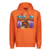 Carrot hello i am obsessed with my dog Premium Hoodie - MaliasSmallBusiness