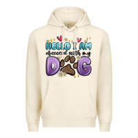 Tofu hello i am obsessed with my dog Premium Hoodie - MaliasSmallBusiness