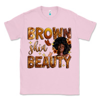 Bubblegum Pink brown skin beauty Classic Tee - Zillion Design Studio