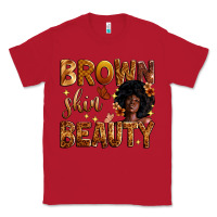 Red brown skin beauty Classic Tee - Zillion Design Studio