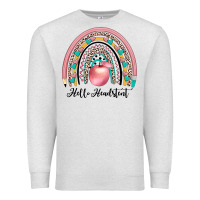 Oatmeal Heather hello headstent Premium Sweatshirt - JahusDesignShop