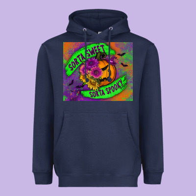 Sorta Sweet Sorta Spooky Mousepad Heavyweight Hoodie Designed By Bundleandbundleshop